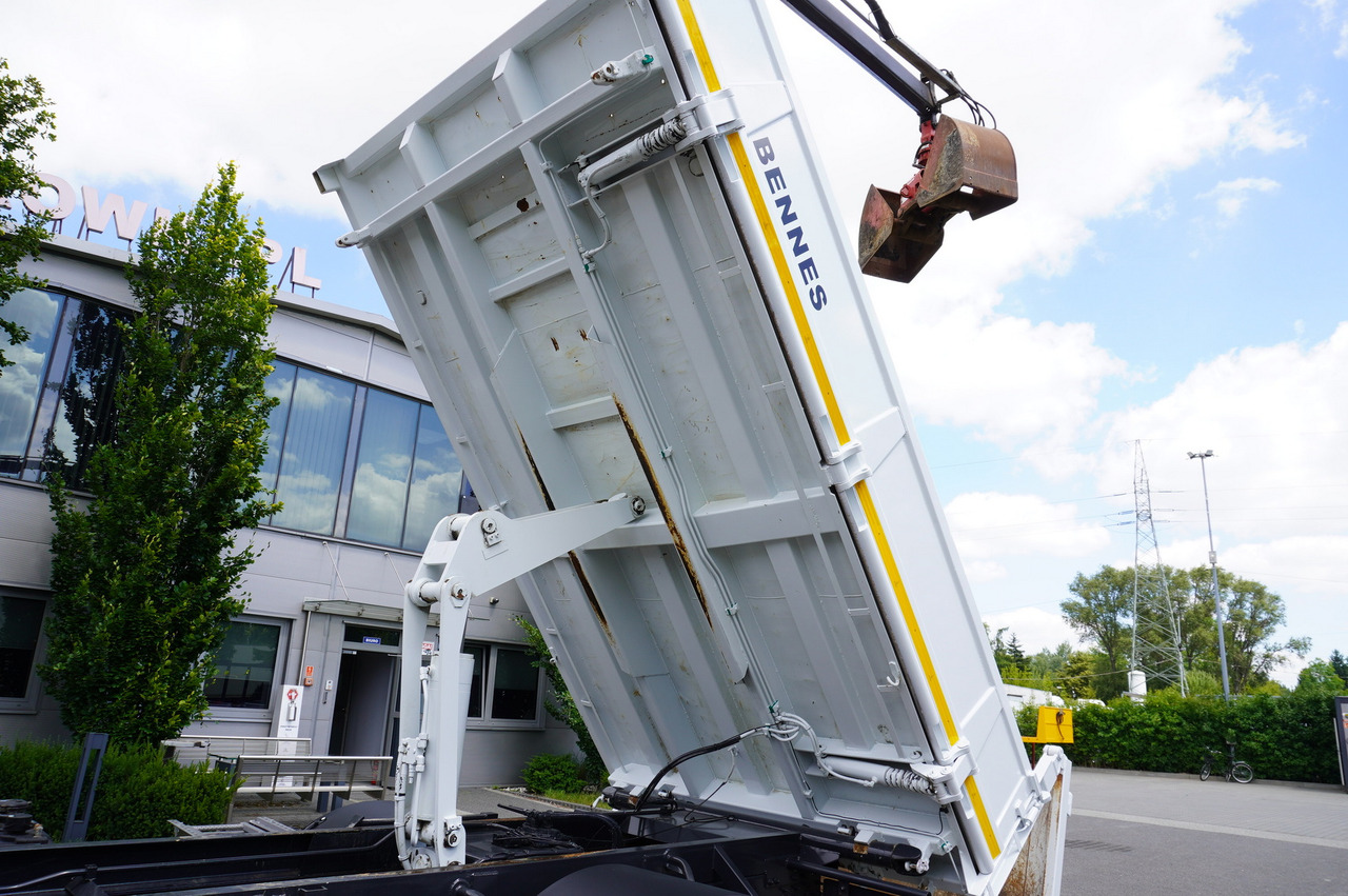 Tipper, Crane truck IVECO Eurocargo 160E22 EEV Dump truck / Bortmatic / Crane FASSI F95A.0.22: picture 21