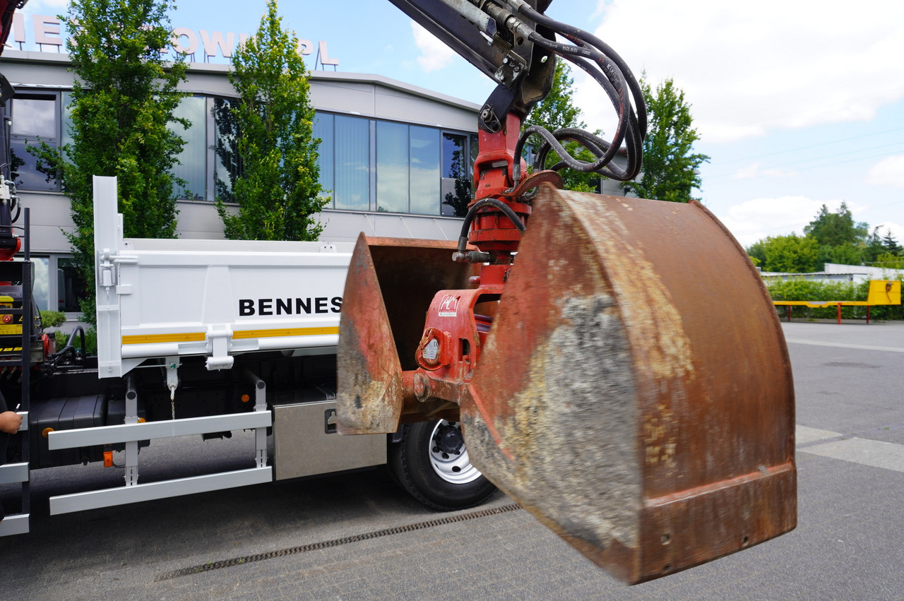 Tipper, Crane truck IVECO Eurocargo 160E22 EEV Dump truck / Bortmatic / Crane FASSI F95A.0.22: picture 26