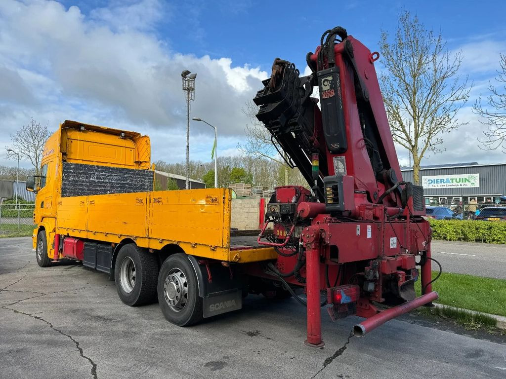 Dropside/ Flatbed truck, Crane truck Scania R500 V8 6X2 EURO 5 + HIAB 377EP-4XS + REMOTE CON: picture 15