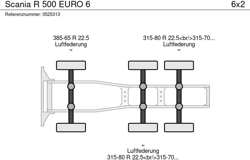 Tractor unit Scania R 500 EURO 6: picture 14