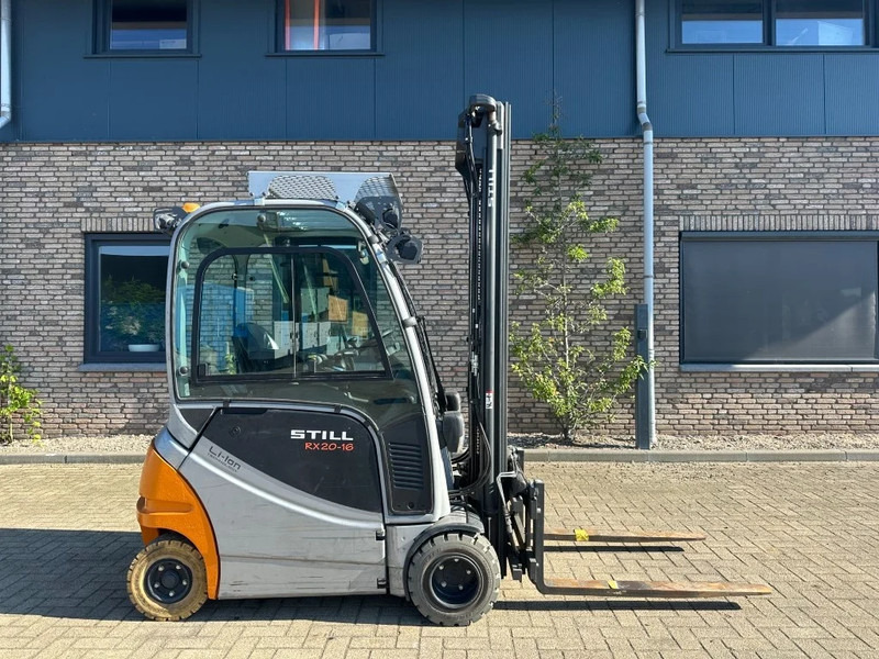 Electric forklift Still RX20-16P 1.6 ton Triplex Freelift Sideshift Elektra Heftruck Accu 2018 !: picture 10