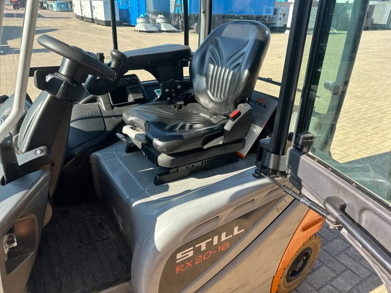 Electric forklift Still RX20-16P 1.6 ton Triplex Freelift Sideshift Elektra Heftruck Accu 2018 !: picture 6