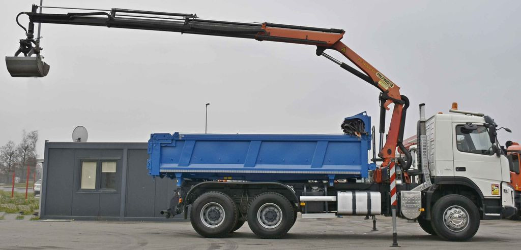 Crane truck, Tipper Volvo FMX 450 Kipper 5,10m *PK 14002-EH B/FUNK *6x4: picture 6