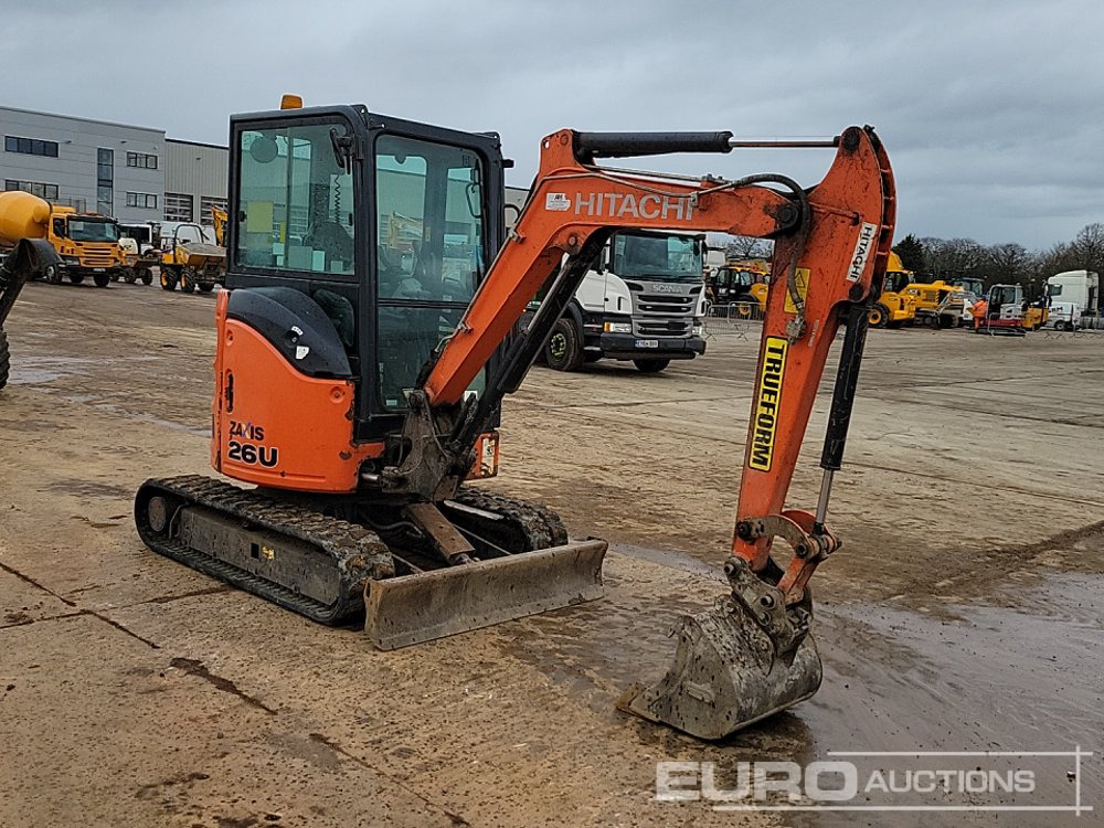 Mini excavator 2017 Hitachi ZX26U-5A CR: picture 7