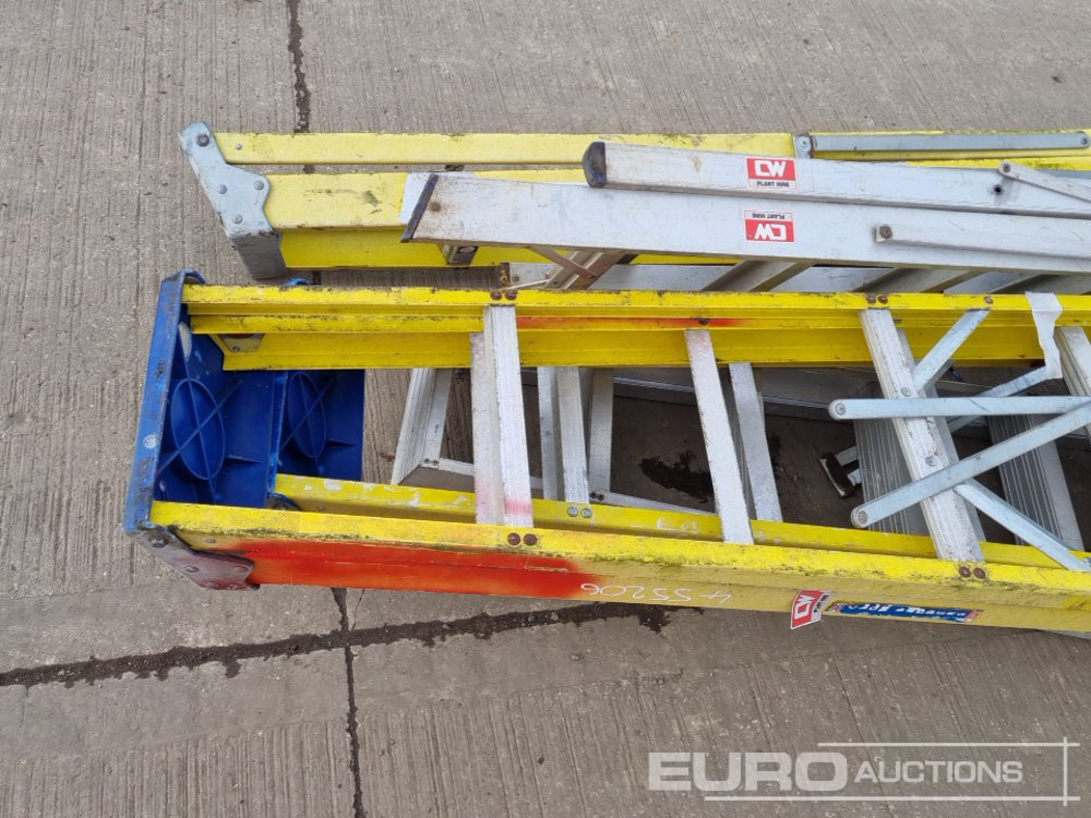 Construction equipment Fiberglass Step Ladders (3 of), Aluminium Step Ladders (2 of): picture 10