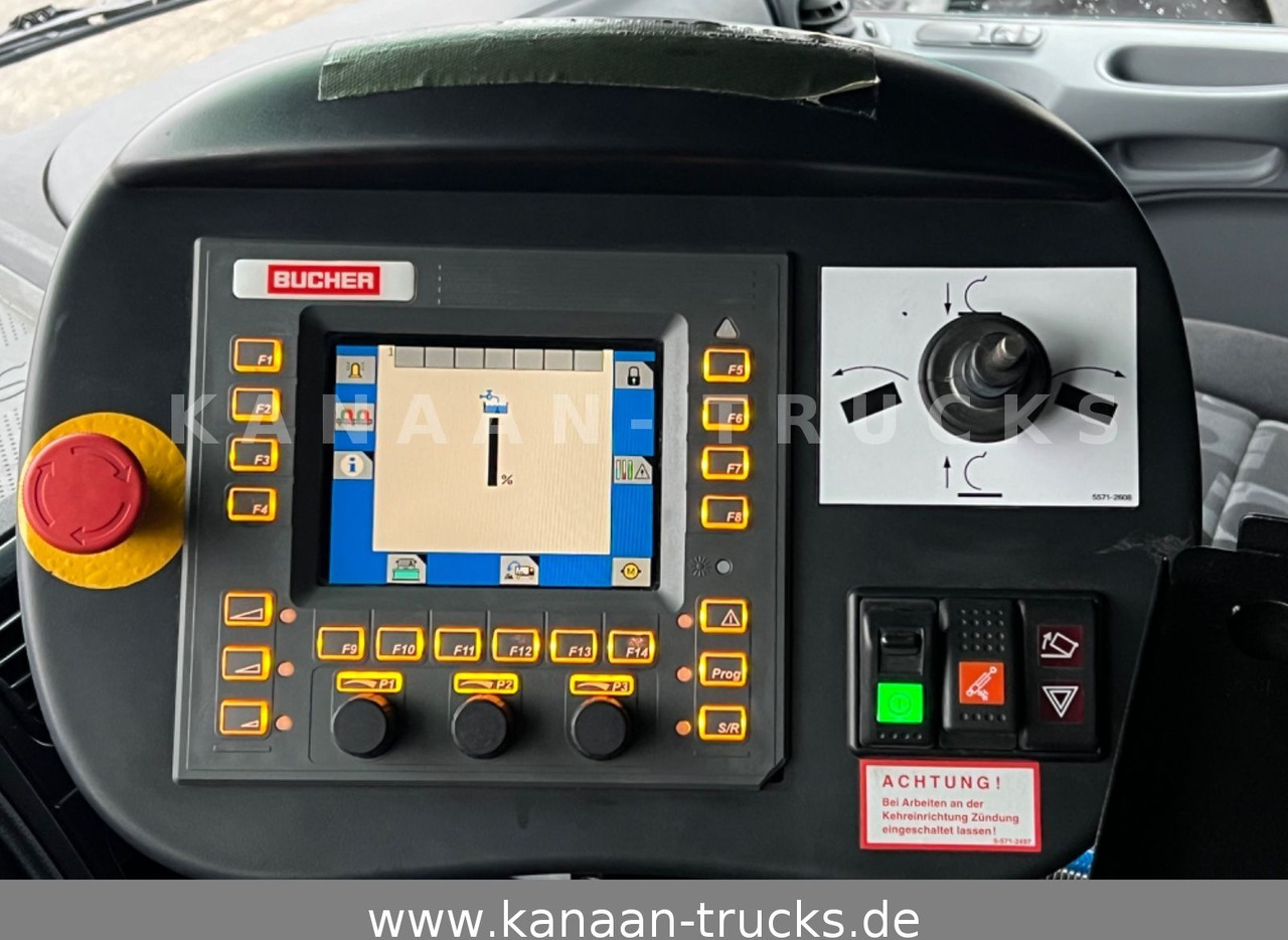 Road sweeper Mercedes-Benz 2032 Actros 4x4 Bucher STKF 9500  AIRPORT  KLIMA Mercedes-Benz 2032 Actros 4x4 Bucher STKF 9500  AIRPORT  KLIMA: picture 29